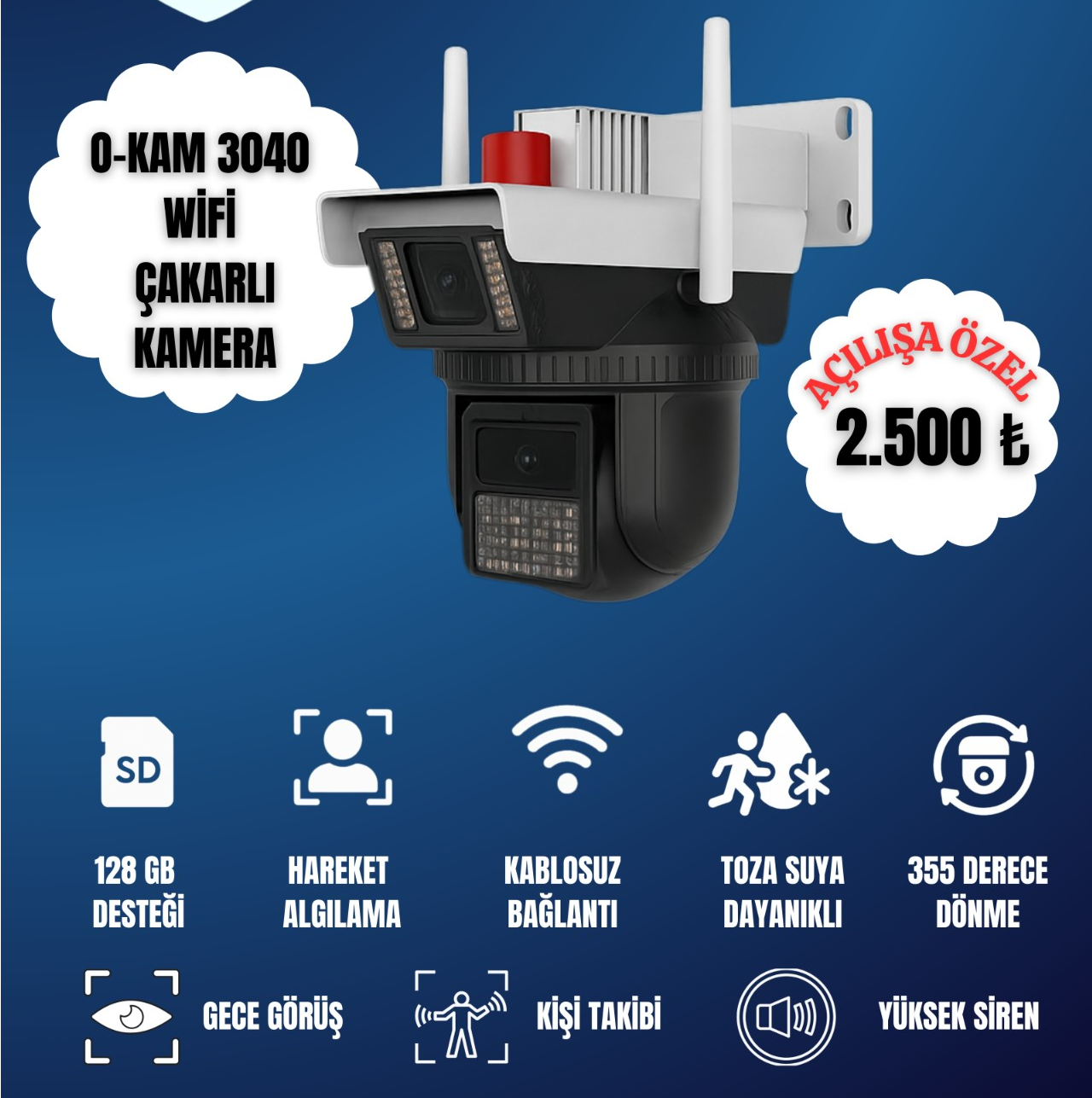 Solar Wifi / 4G Kameralarda Büyük Kampanya